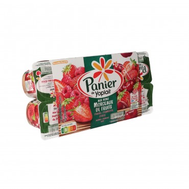 YOPLAIT IOGURT FRUITA VERMELLA 125GX8U.