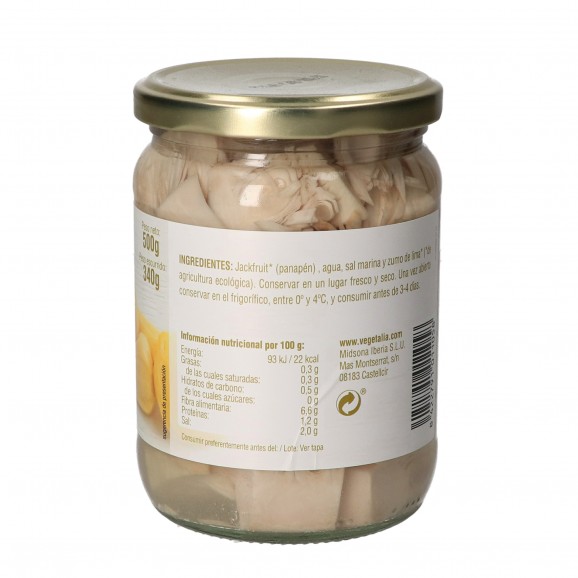 VEGETALIA JACKFRUIT ECO 500G