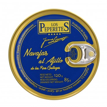 PEPERETES NAVAJAS AL AJILLO 85GNE