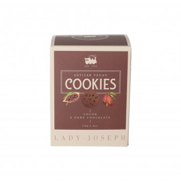 L.JOSEPH COOKIES CACAU XOCO NEGRE 130G