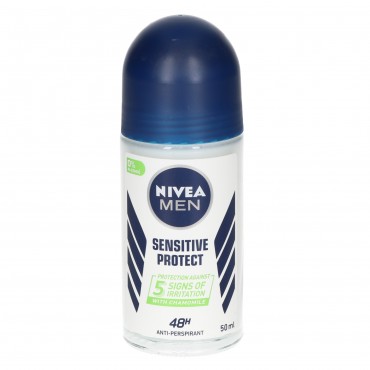NIVEA DEO ROLL-ON HOMME SENSITIVE 50ML