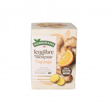 HORNIMANS BIEN-ETRE GINGEMBRE ORANGE 15U