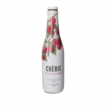 CHERIE CERVEZA FRAMBUESA BOTELLA 33CL