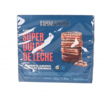HAVANNA ALFAJOR SP DOLÇ DE LLET S/G 280G