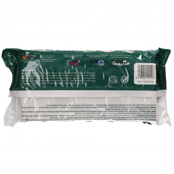 COMFORT LIFE TOALLITA HUMEDA ADULTO 40U.