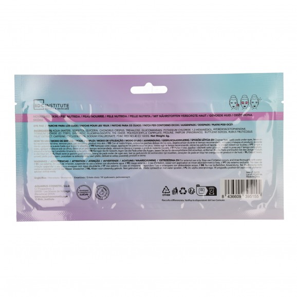 IDC PARCHE HIDROGEL OJOS VIOLETA 1U.