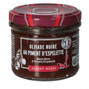 A.MENES OLIVADA NEGRA P.ESPELETTE 100G