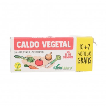 SORIA N. BROU VEGETAL PASTILLES 10 UN