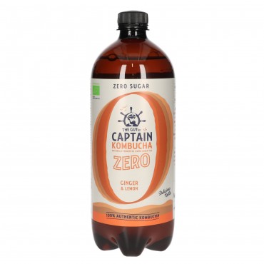 CAPTAIN KOMBUCHA ZERO GINGEMBRE 1L