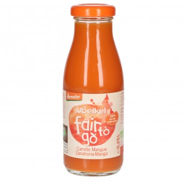 VOELKEL DEM. JUS CAROTTE MANGUE 250ML