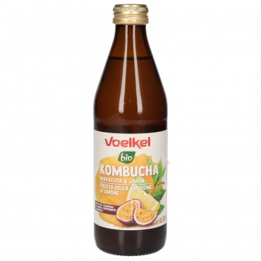 VOELKEL KOMBUCHA MARACUJA CITRON 330ML