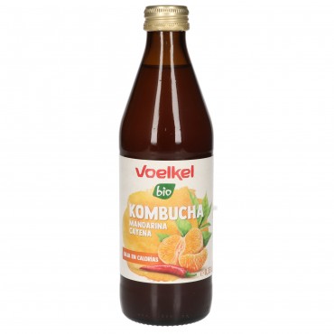 VOELKEL KOMBUCHA MANDARINA CAYENNE 330ML