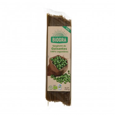 BIOGRA SPAGHETTIS PETIT POIS 250G