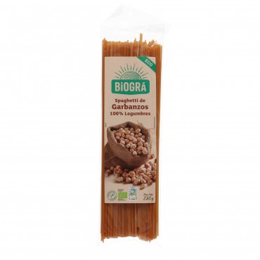 BIOGRA SPAGHETTIS POIS CHICHE 250G