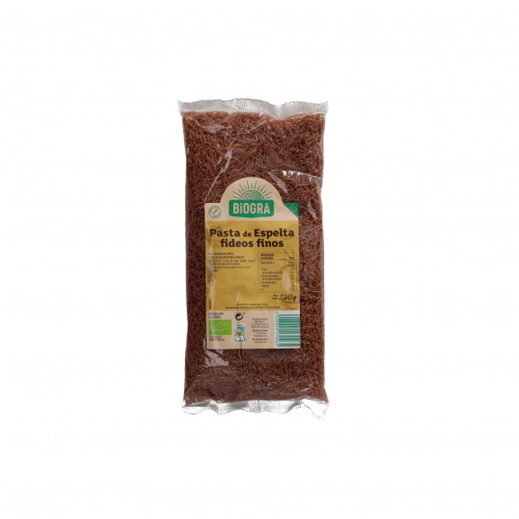 BIOGRA FIDEO FINO ESPELTA 250G