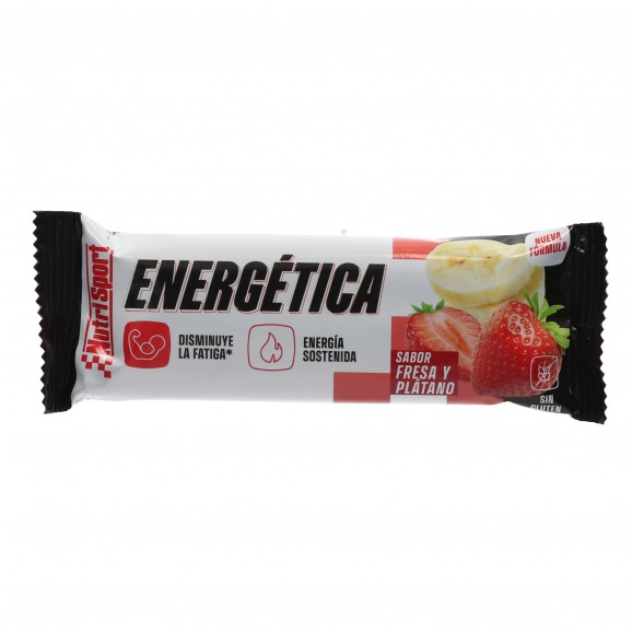 NUTRISPORT BAR ENERG. FRESA PLATANO 46G