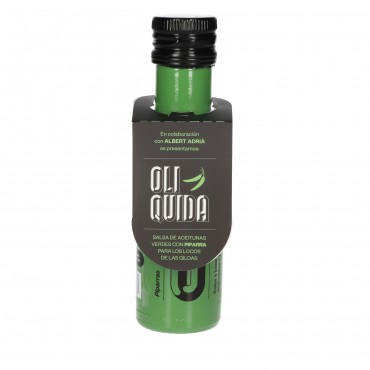 CAVIAROLI SAUCE OLIVE VERTE PIPARRA 100G