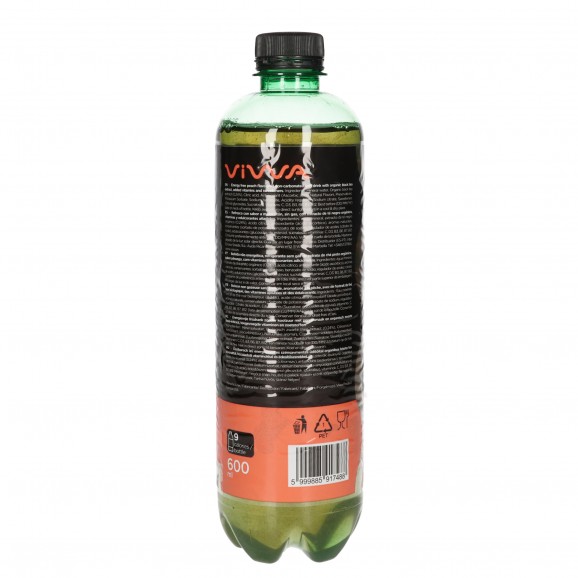 VIWA VITAMINTEA TE NEGRO MELOCOTON 600ML