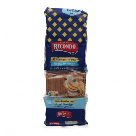 RECONDO PAN 85% INTEGRAL S/A S/SAL 540G