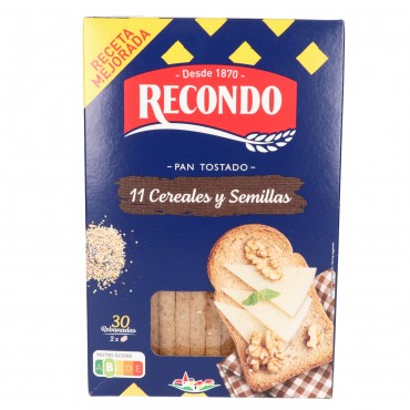 RECONDO PAIN GRILLE 10 CEREALES 270G