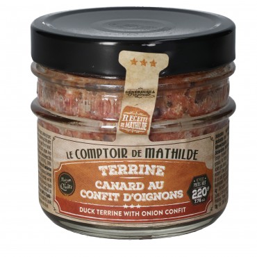 C.M TERRINE CANARD CONFIT OIGNONS 220G