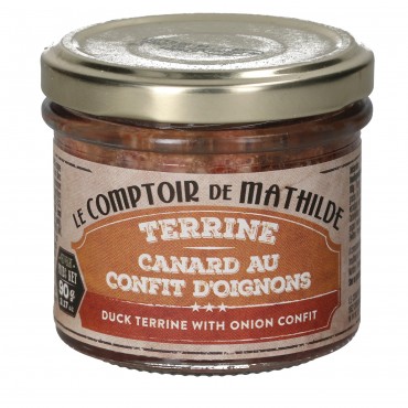 C.M TERRINE CANARD CONFIT OIGNONS 90G