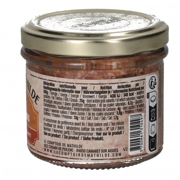 C.M TERRINA PATO CONFIT CEBOLLA 90G