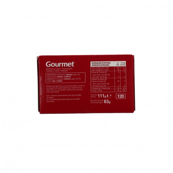 GOURMET BERBERECHO NAT.80/100 OL-120 63G