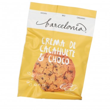 BARCELONIA COOKIES CACAHUETE CHOCO 50G