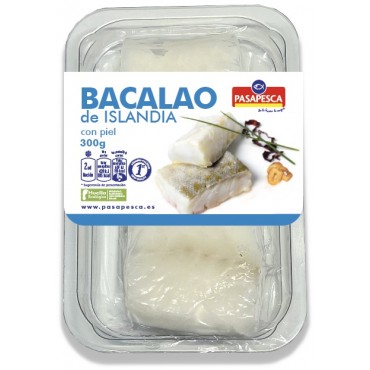 PASAPESCA MORUE A/PEAU 300G