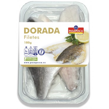 PASAPESCA FILETS DORADE A/PEAU 180G