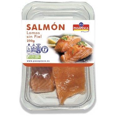 PASAPESCA DOS SAUMON S/PEAU 250G