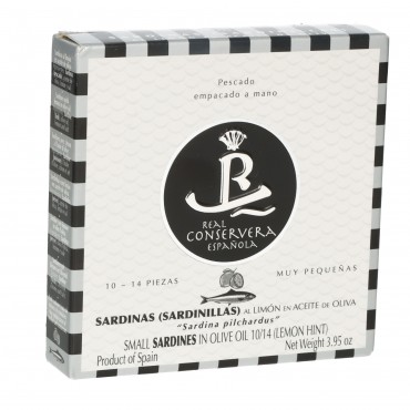 R.C.E. SARDINETES OLI LLIMONA 10/14 120G